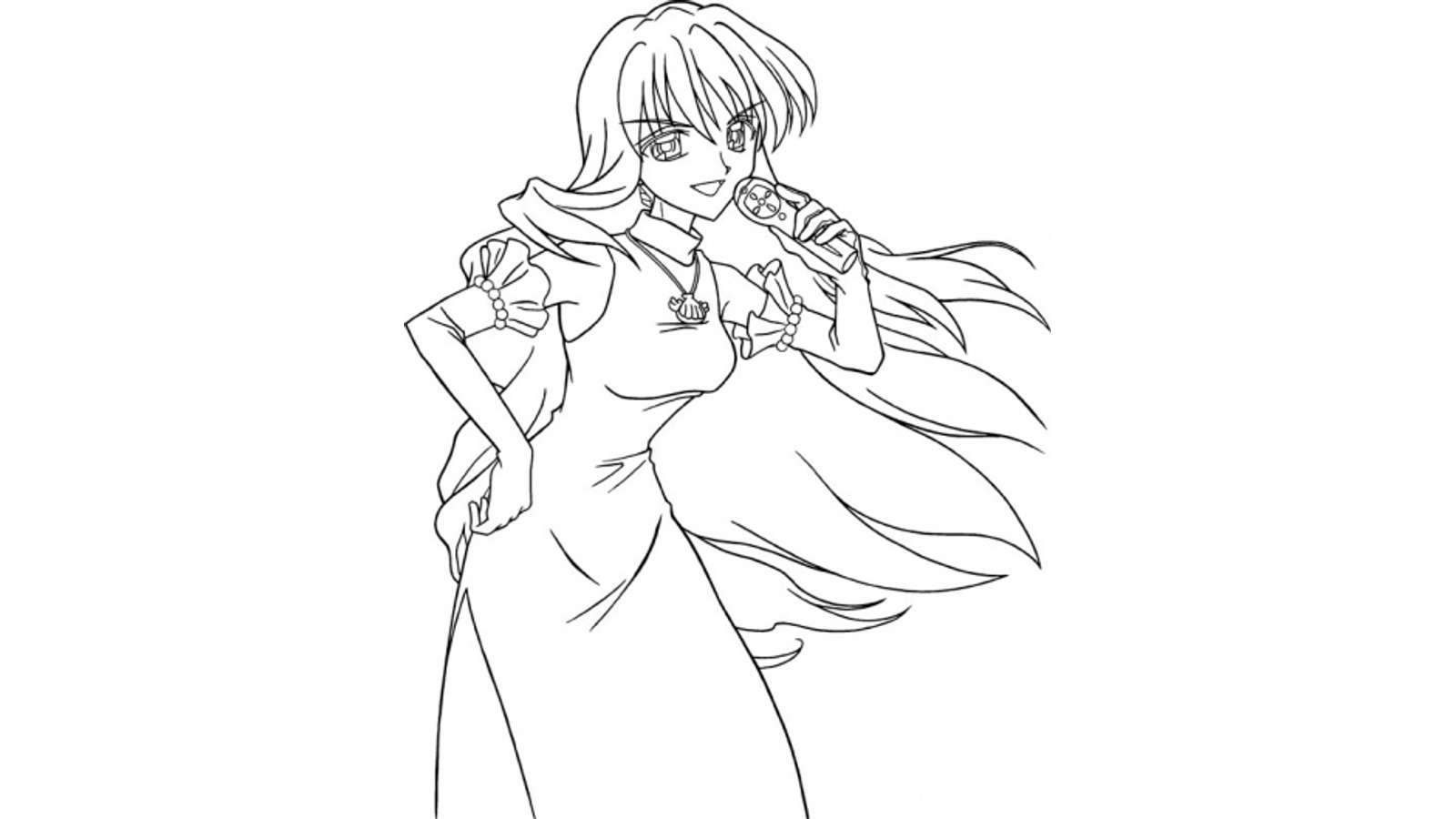 Dibujo de Mermaid Melody: Pichi Pichi Pitch para colorear y pintar #16602