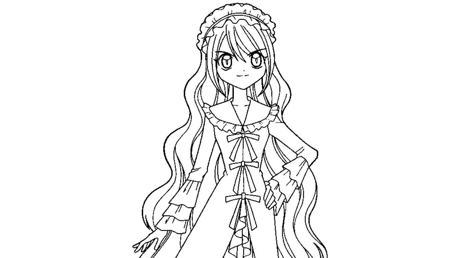 Dibujo de Mermaid Melody: Pichi Pichi Pitch para colorear y pintar #16606