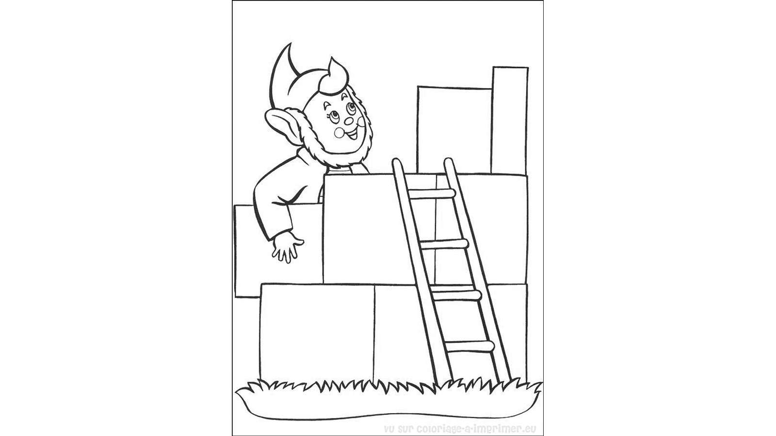 Dibujo Para Colorear De Noddy 17430