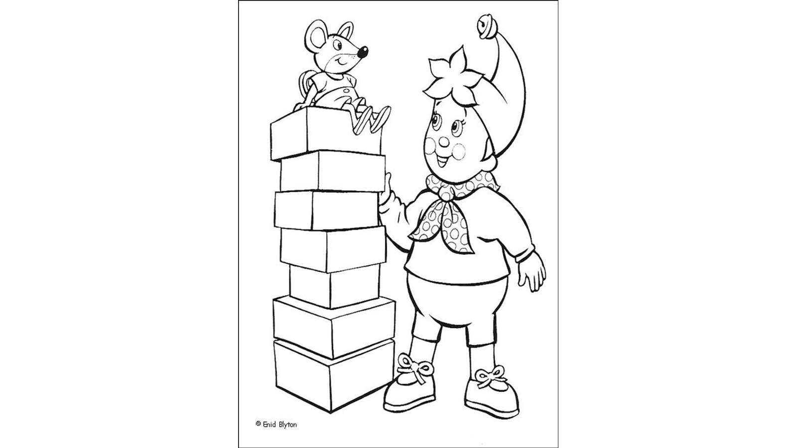 Dibujo Para Colorear De Noddy 17454