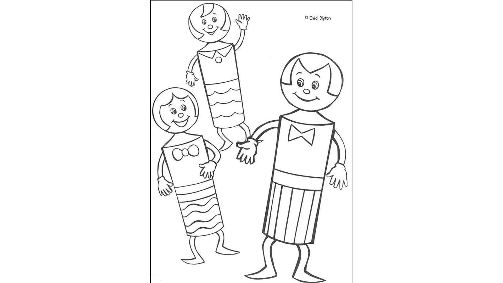 Dibujo Para Colorear De Noddy 17455