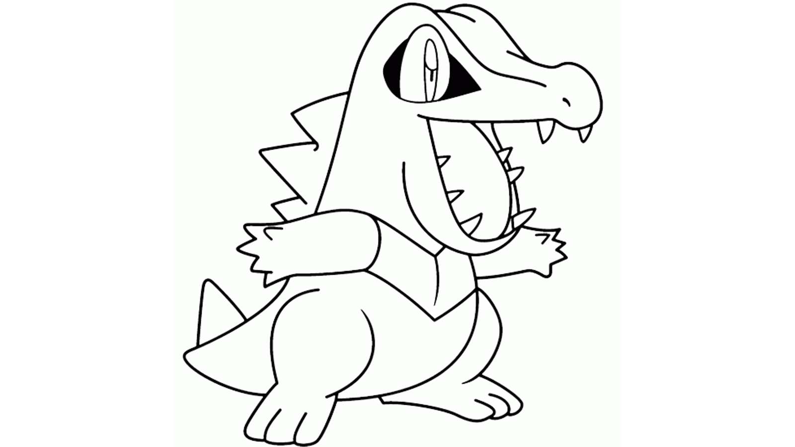Dibujo de Pokemon para colorear y pintar #17810