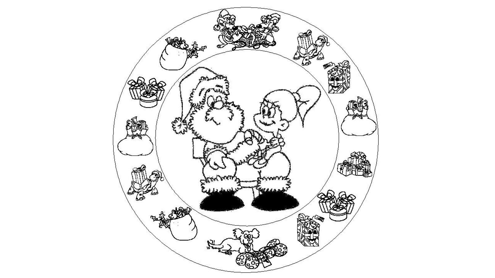 Dibujo de Mandalas para niños para colorear y pintar #26552