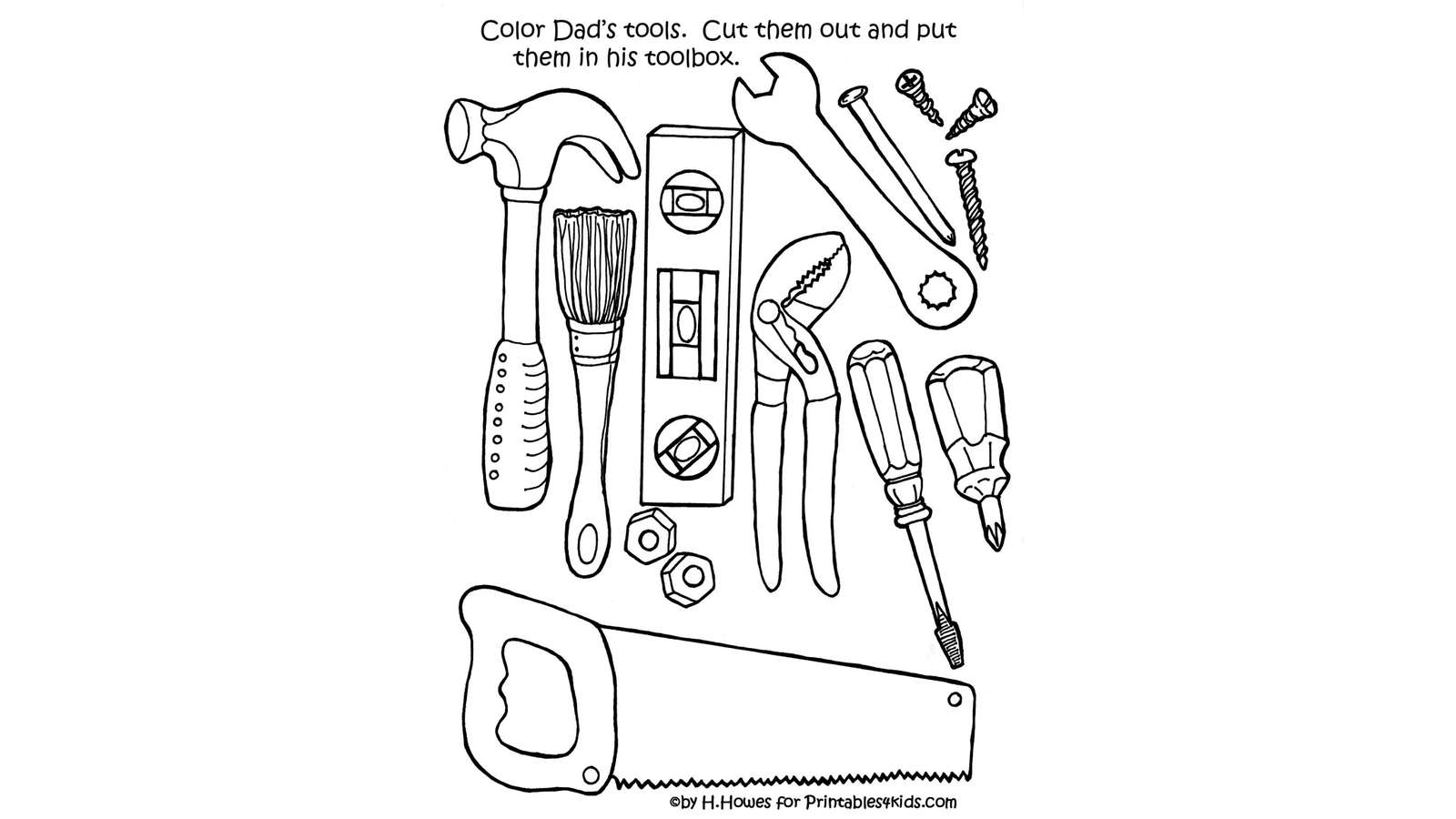 Dibujo De Manitas Para Colorear Y Pintar 32988