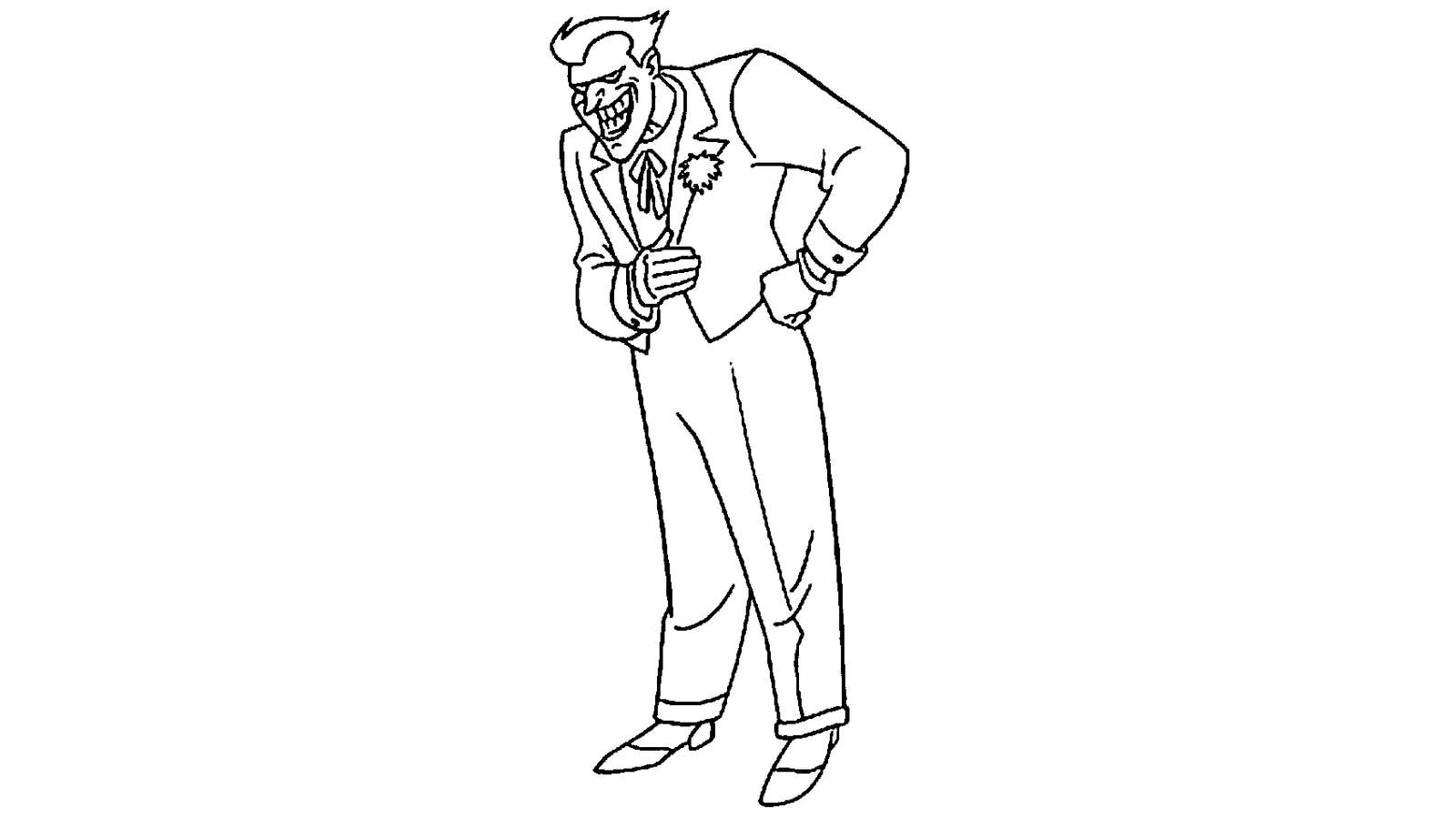 Dibujo de DC Comics Super Heroes para colorear y pintar #46913