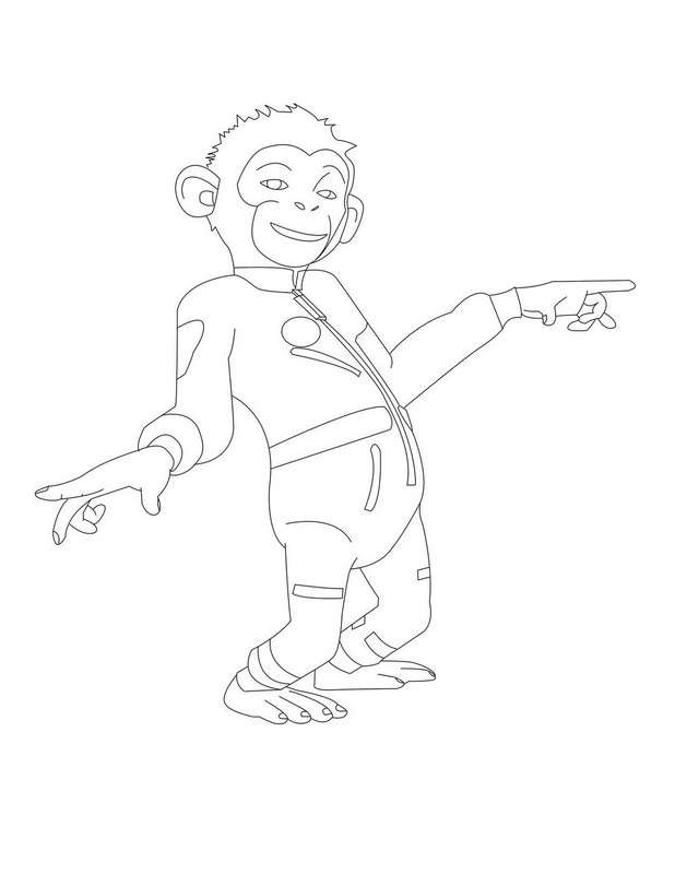 Chimpancé #2743