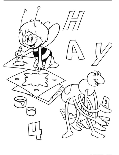 La abeja Maya #16499