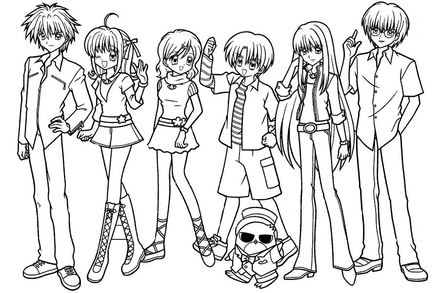 Dibujo de Mermaid Melody: Pichi Pichi Pitch para colorear y pintar #16561