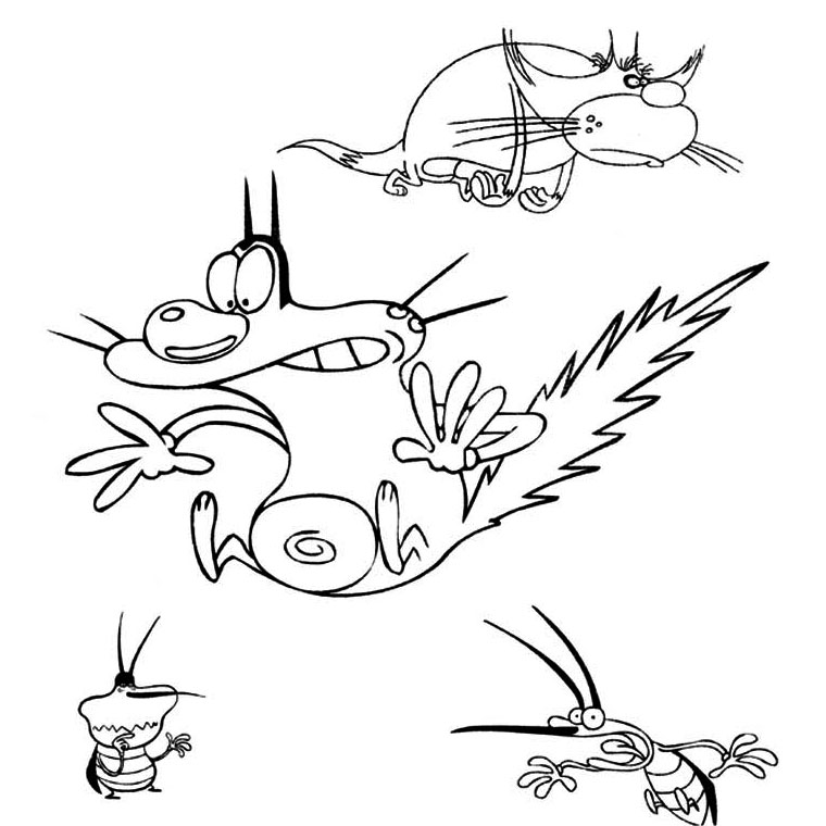 Oggy y las cucarachas #17537