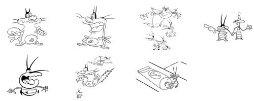 Oggy y las cucarachas #17560
