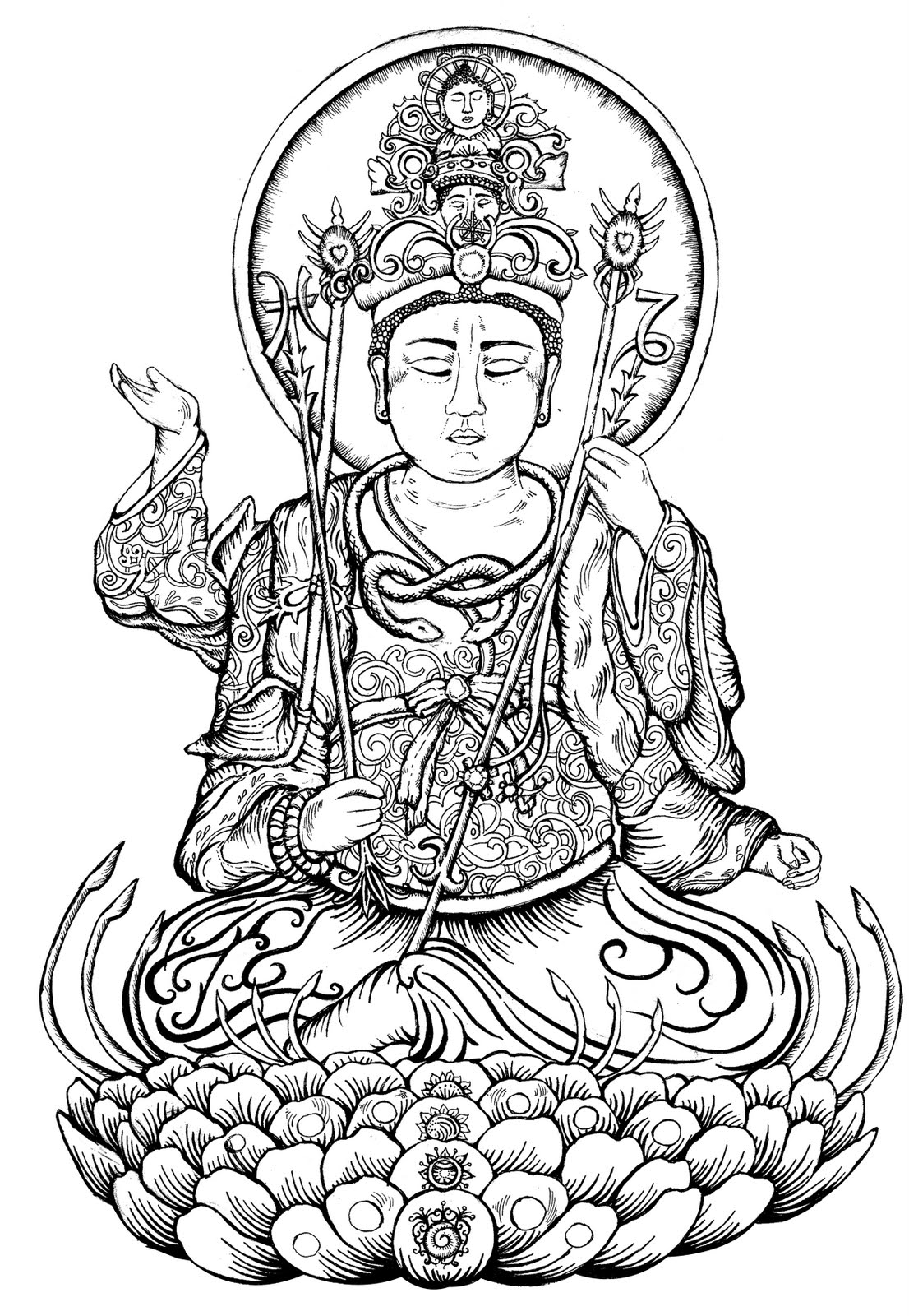 Mitología hindú: Buda #21373