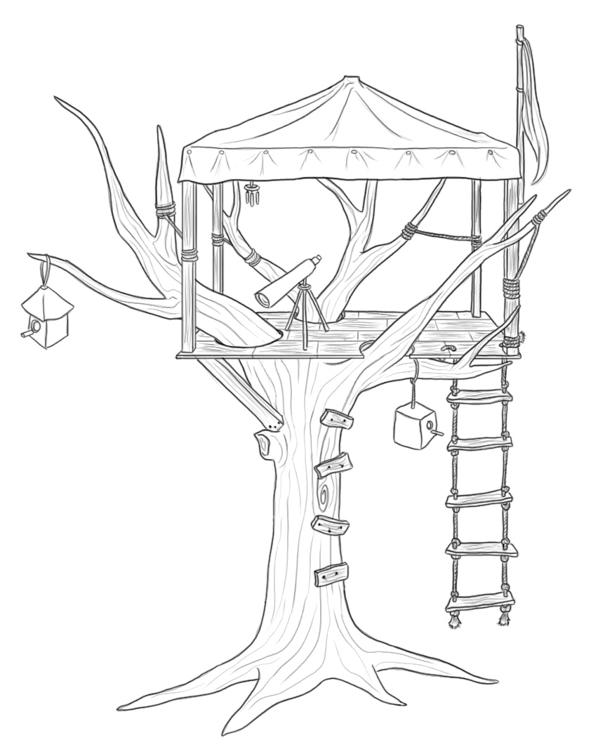 Casa del árbol #21834