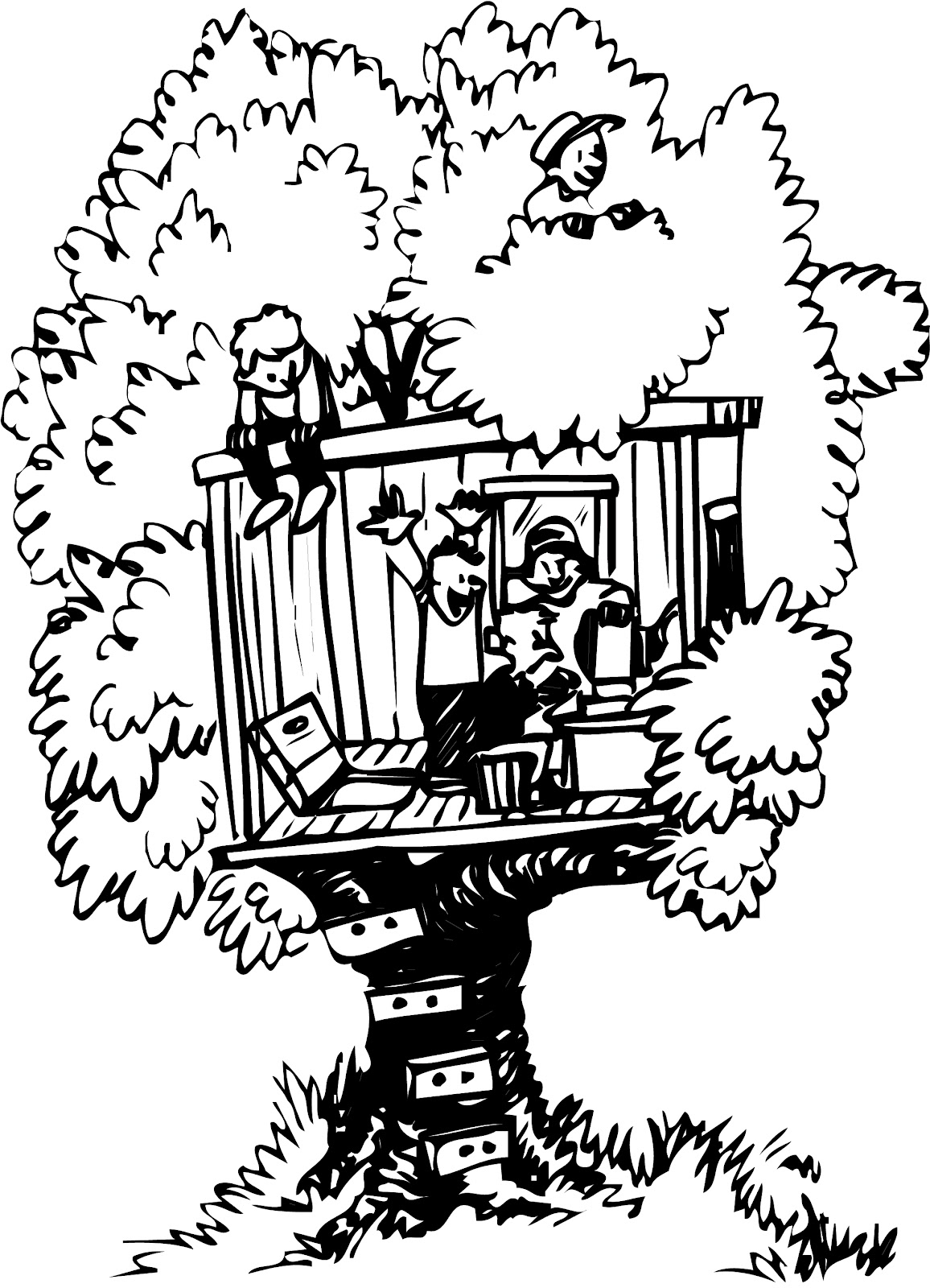 Casa del árbol #21845