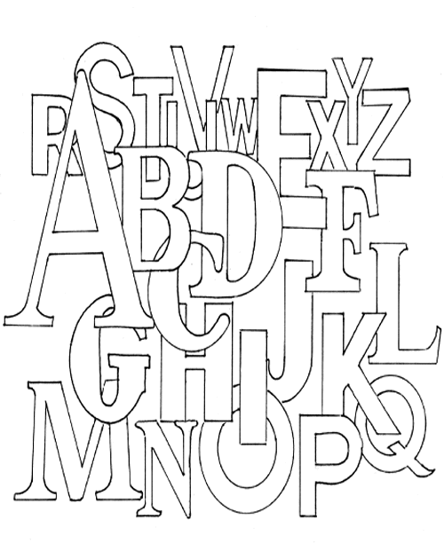 Alfabeto #22872