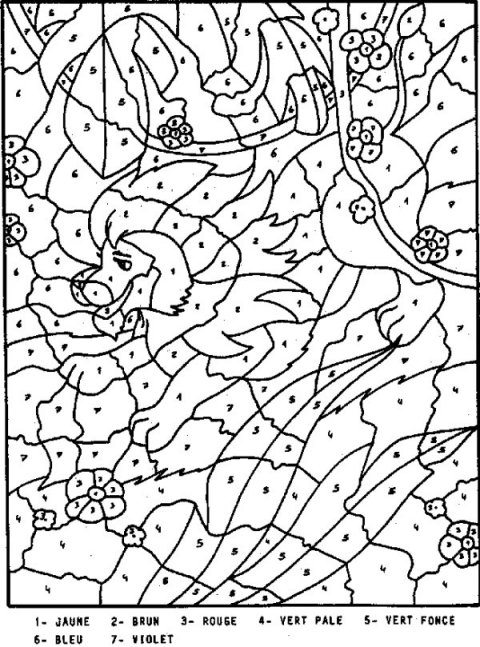 Colorear por números #23032