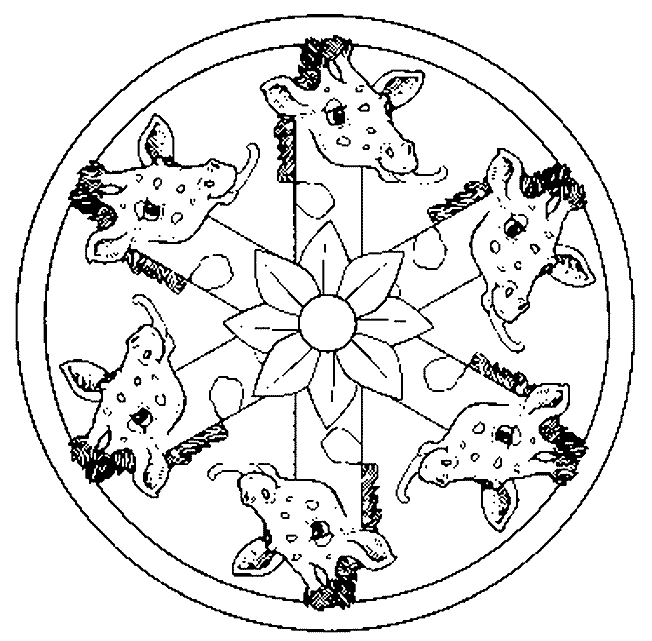 Mandalas Animales #26243