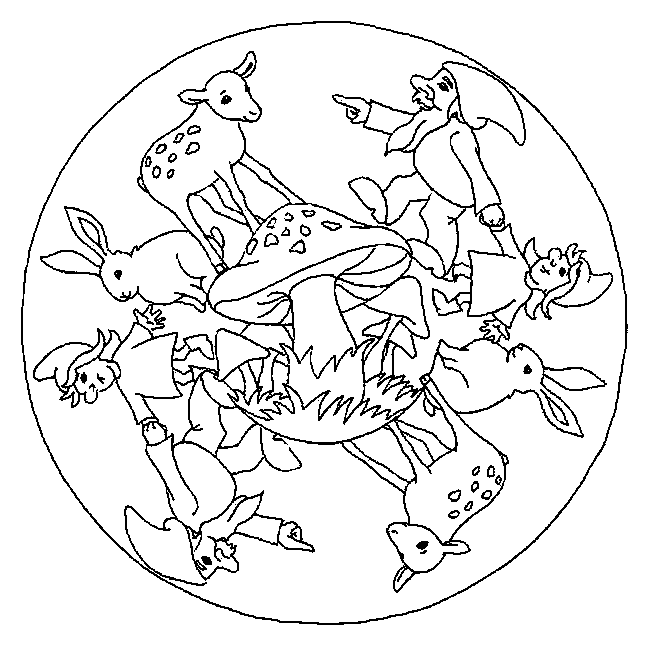 Mandalas Animales #26279