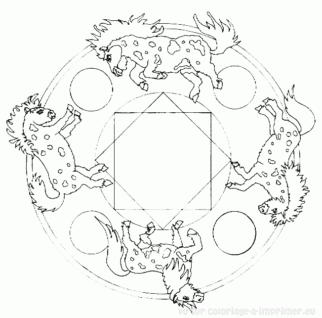 Mandalas Animales #26287