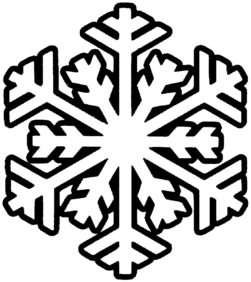 Mandalas Copo de nieve #26300