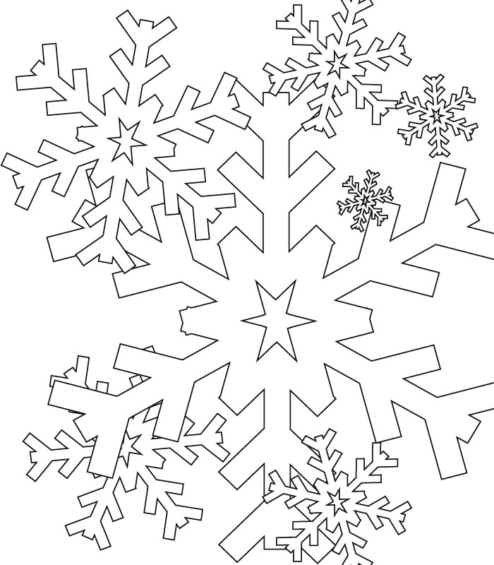 Mandalas Copo de nieve #26313