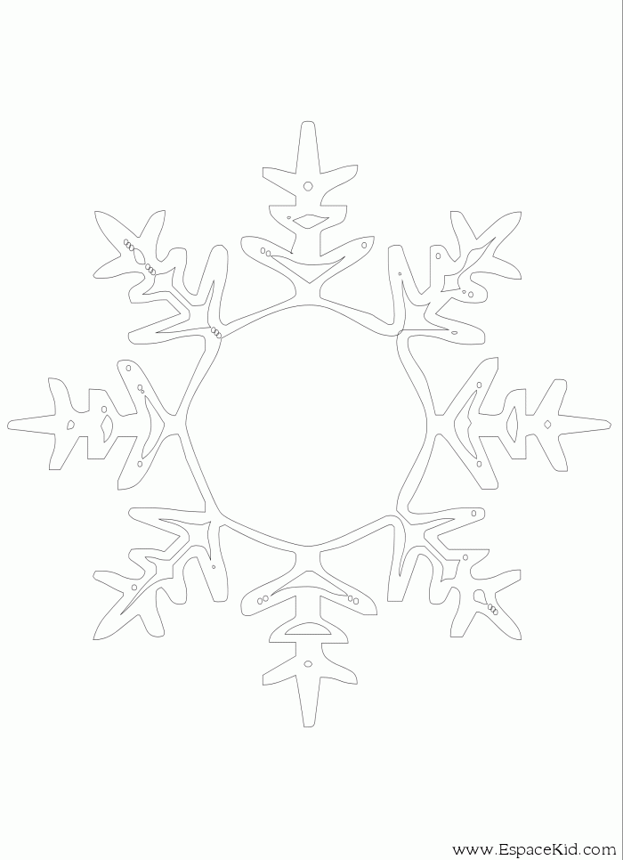 Mandalas Copo de nieve #26316