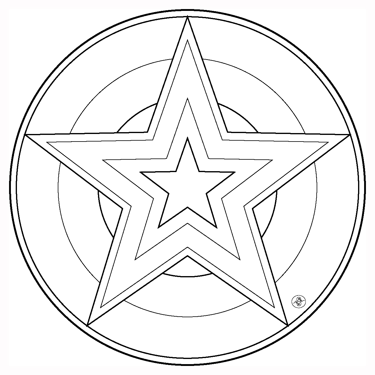 Mandalas Estrella #26347