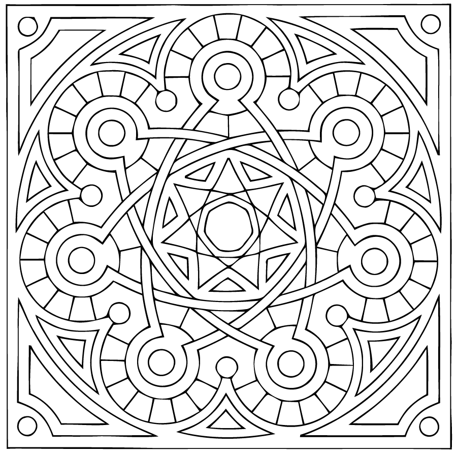 Mandalas Estrella #26348