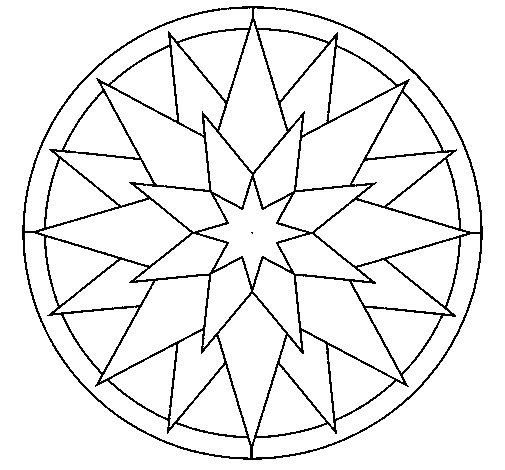 Mandalas Estrella #26351