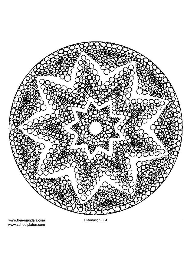 Mandalas Estrella #26356