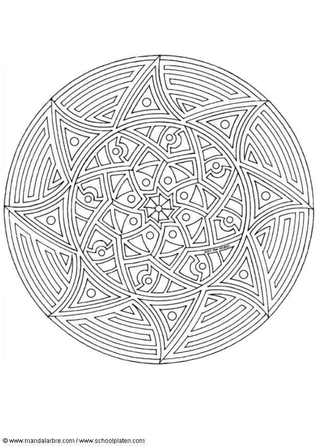 Mandalas Estrella #26362