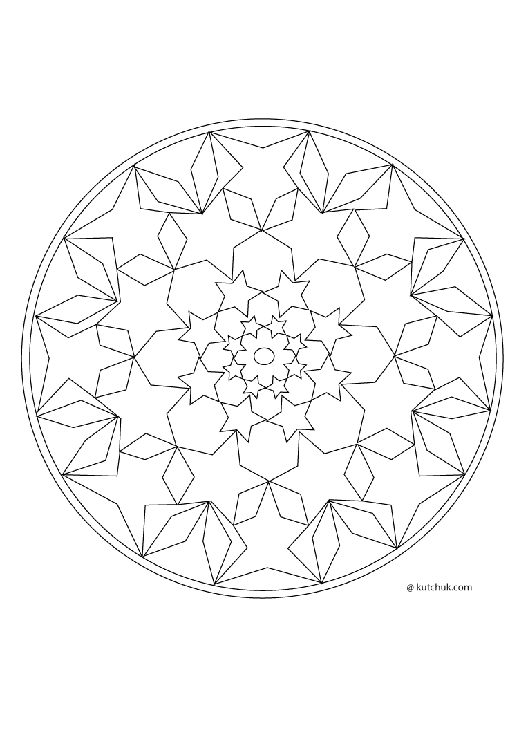 Mandalas Estrella #26366