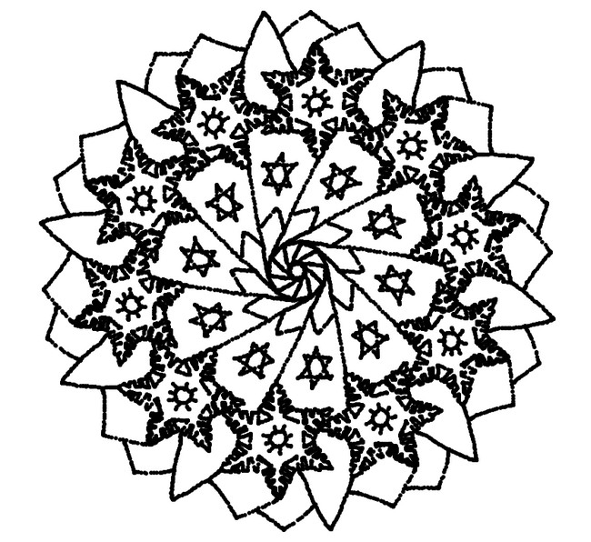 Mandalas Estrella #26367