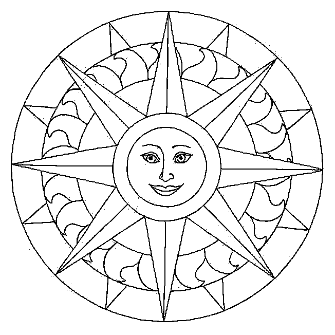 Mandalas Estrella #26371