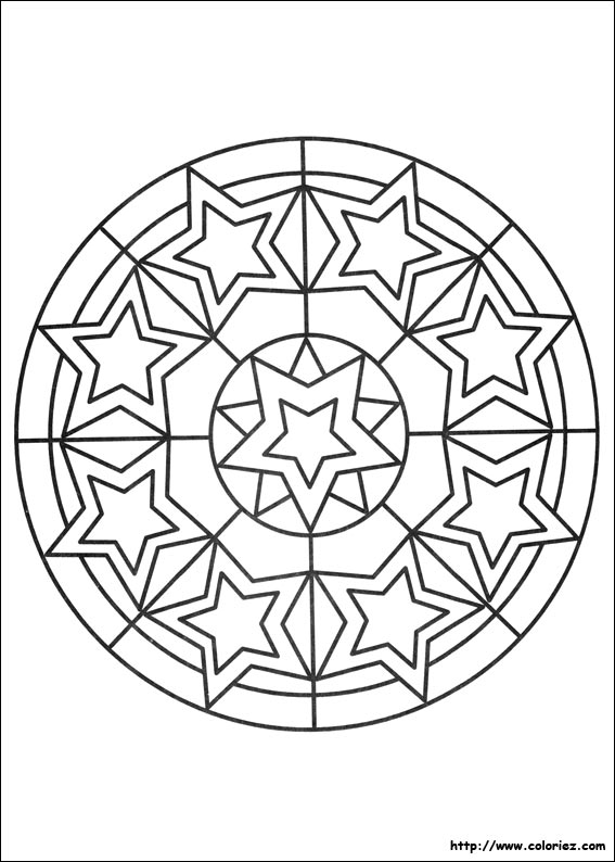 Mandalas Estrella #26374