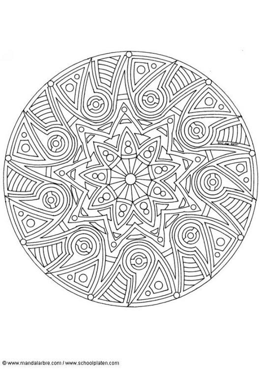 Mandalas Estrella #26382
