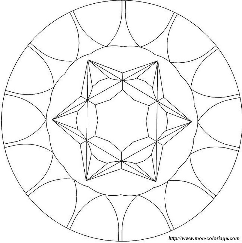 Mandalas Estrella #26384