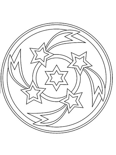 Mandalas Estrella #26389