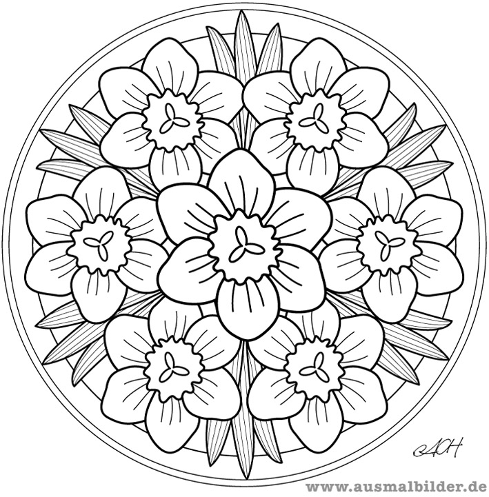 Mandalas Flores #26396