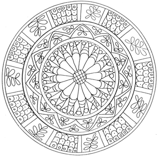 Mandalas Flores #26415