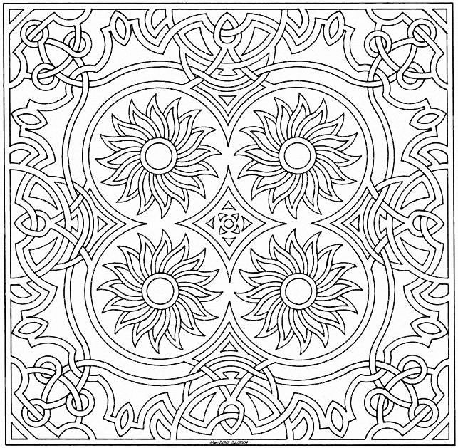 Mandalas Flores #26421