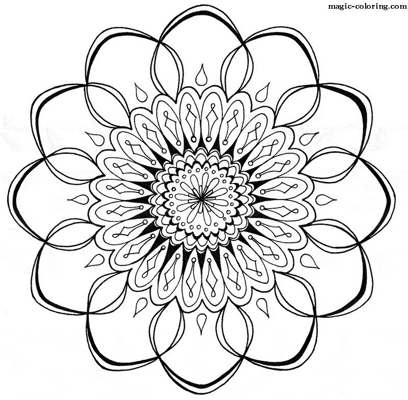 Mandalas Flores #26430