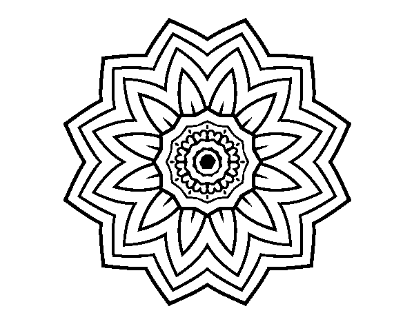Mandalas Flores #26434