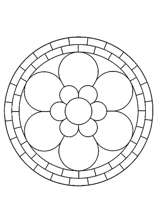 Mandalas Flores #26435