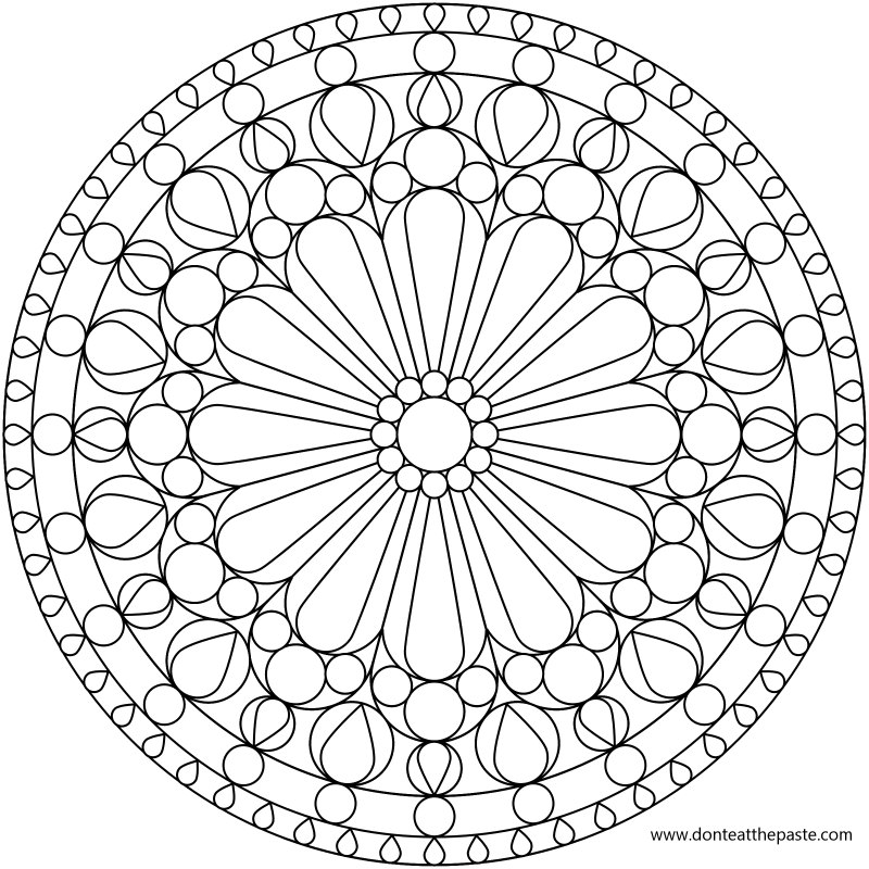 Mandalas Flores #26442