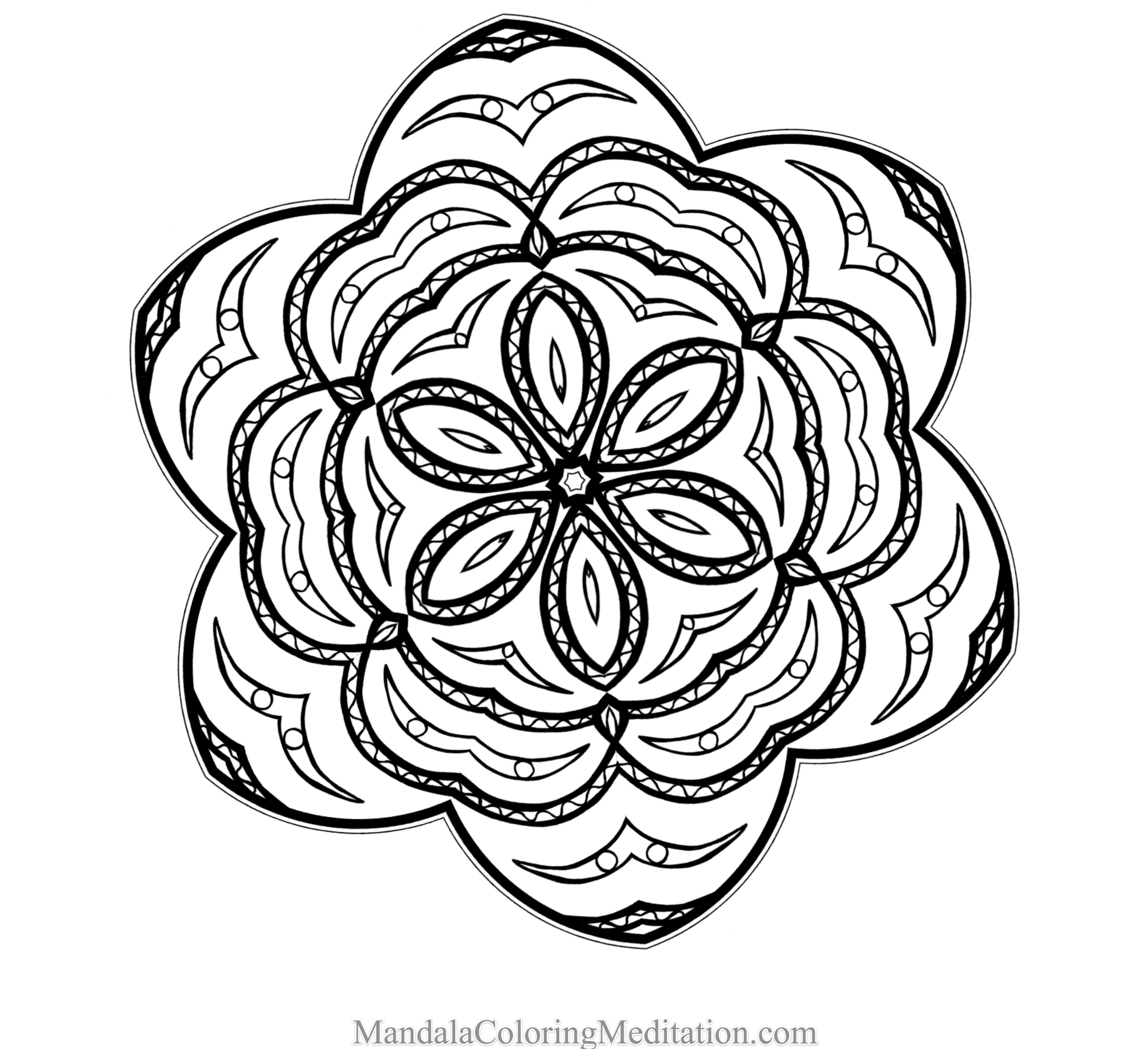 Mandalas Flores #26443