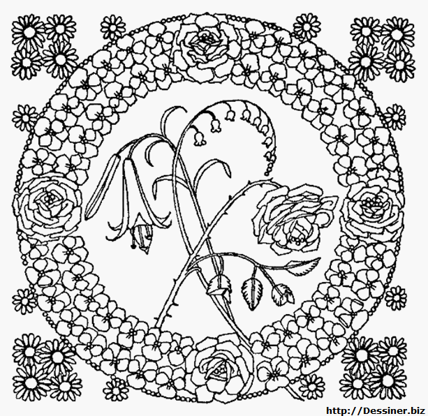 Mandalas Flores #26447
