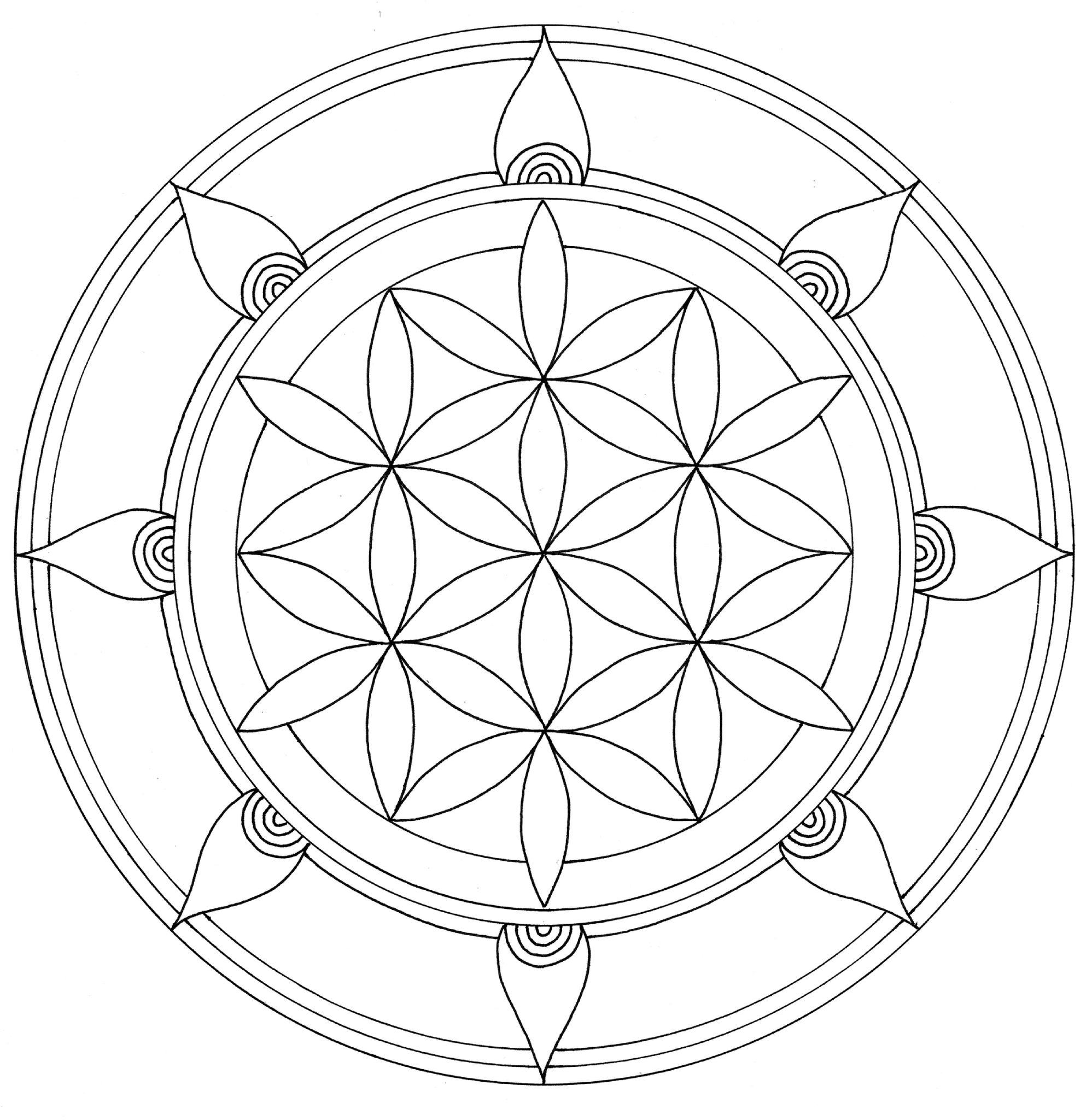 Mandalas para niños #26516