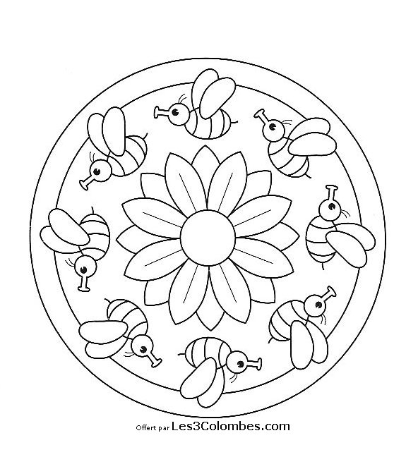 Mandalas para niños #26529