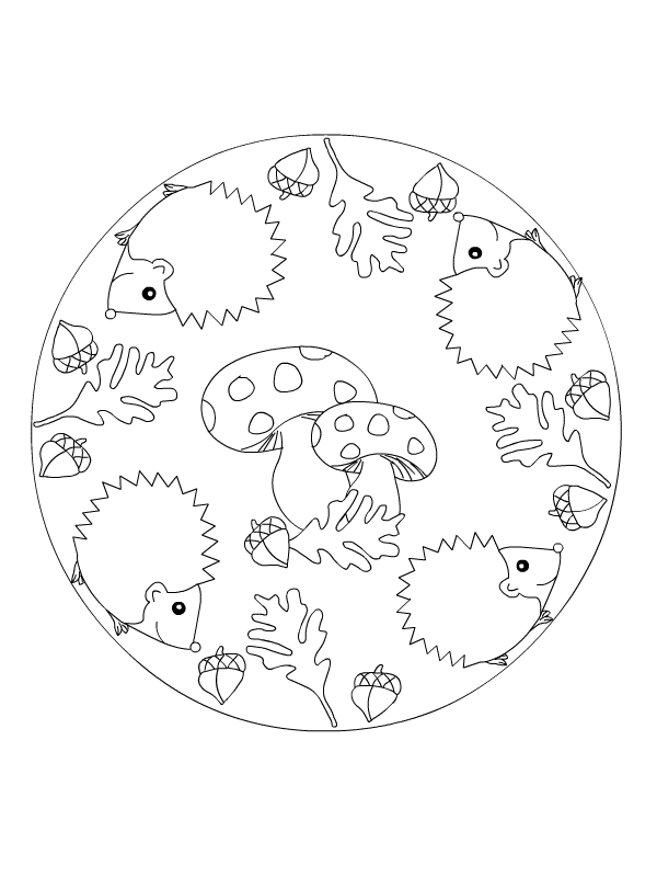 Mandalas para niños #26536