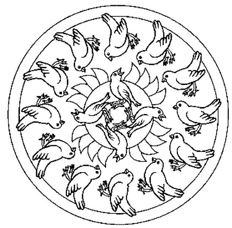 Mandalas para niños #26623